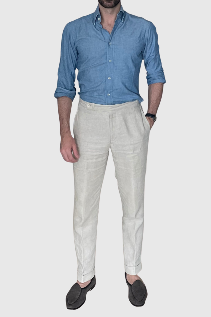 Mens shirt and trousers